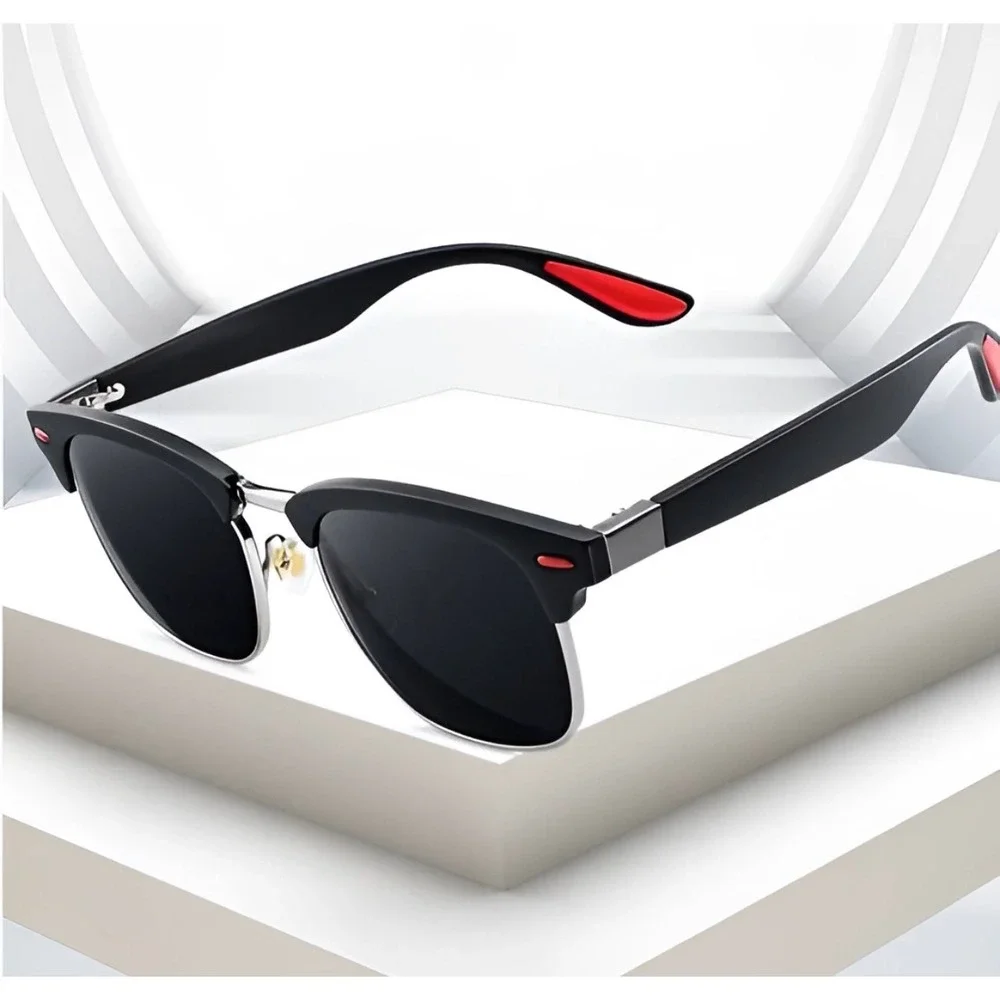 Men's Sunglasses Classic Retro Driving Fishing UV Protection Black Polarized New